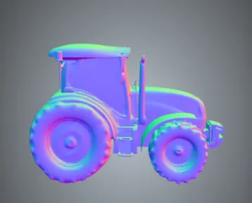 New Holland Traktor Modell | 3D-Druck Sammlerfigur - image3 New Holland Traktor Modell | 3D-Druck Sammlerfigur – Bild 3