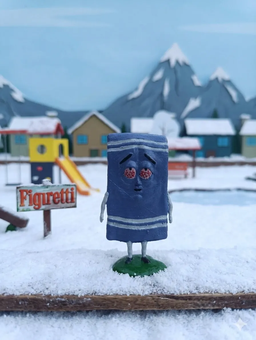 Towelie Figur DIY-Rohling | South Park Fan-Deko