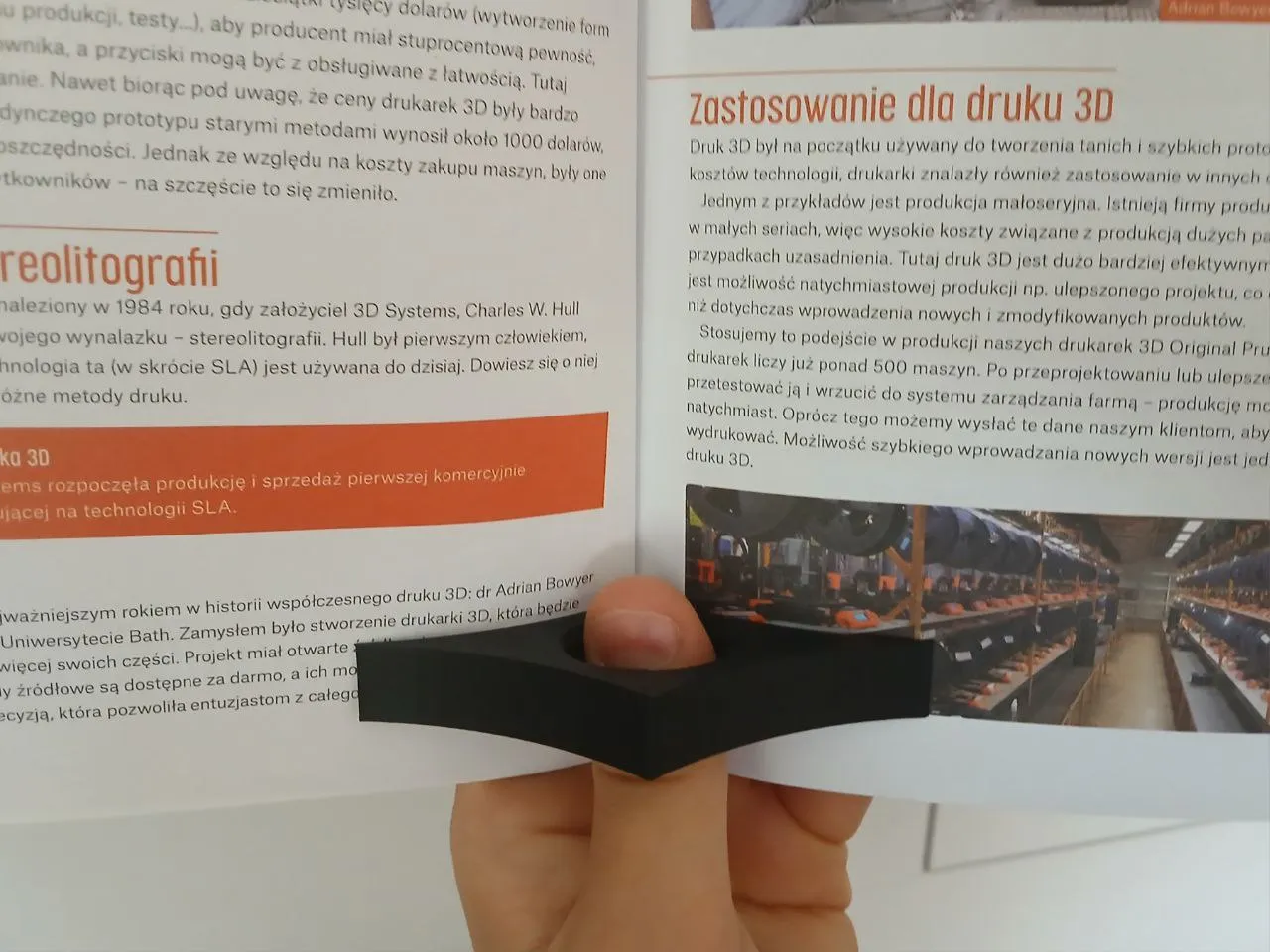 Buchseitenhalter Daumenring | Ergonomische Lesehilfe