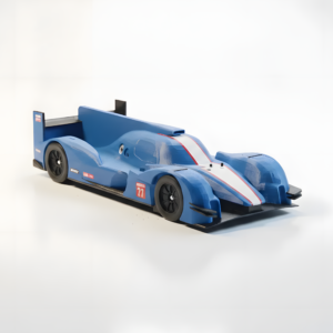 Audi R8 e-tron Modellauto | 3D-Druck Sammlerfigur Weiss