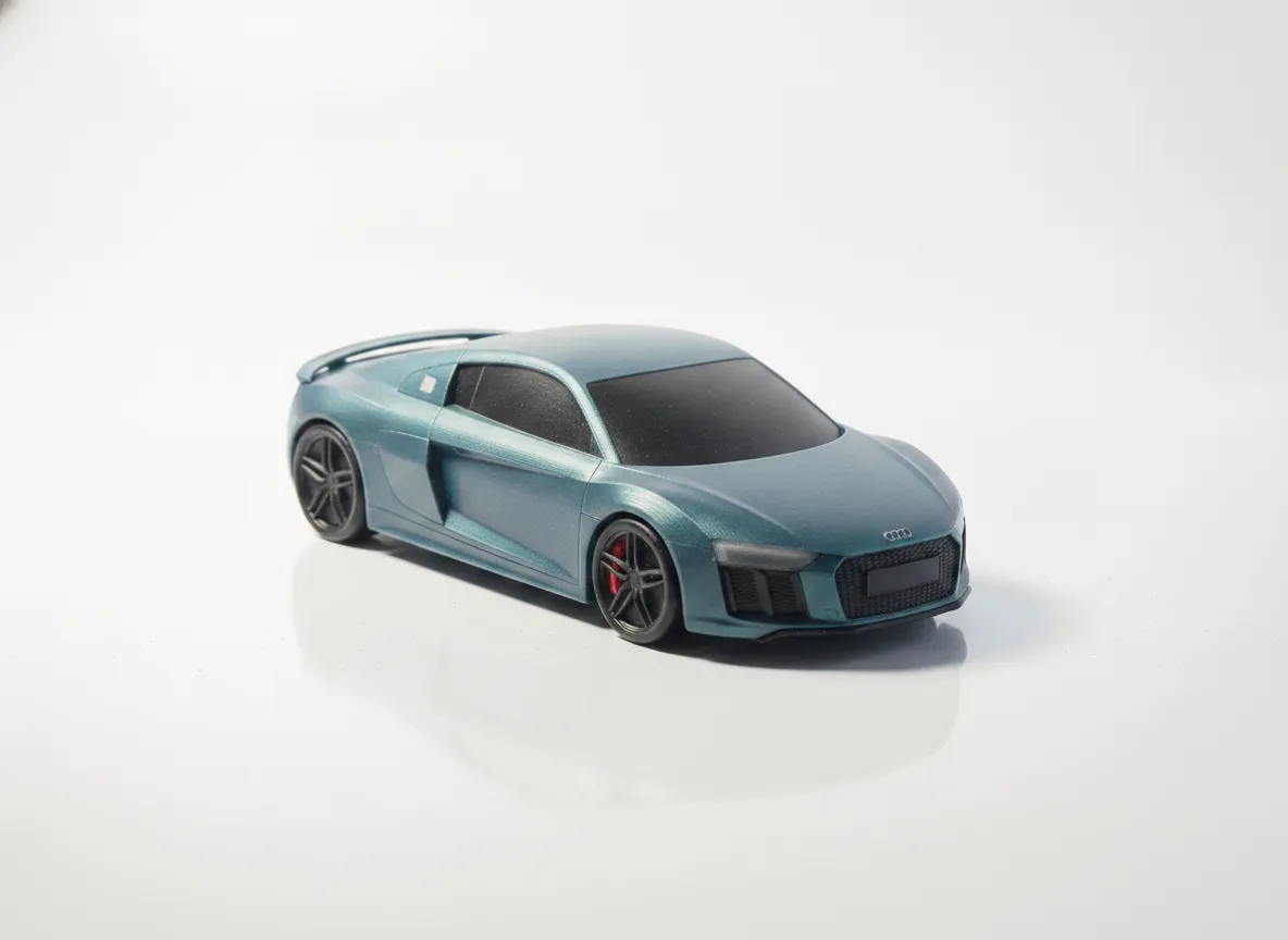 Audi R8 V10 Modellauto | 3D-Druck Sammlerfigur