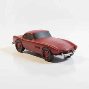 BMW 507 Miniatur | 3D-gedrucktes Automodell | Vintage Roadster
