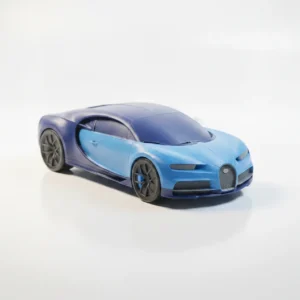 Bugatti Chiron Modell | 3D-gedruckte Sammlerfigur für Fans