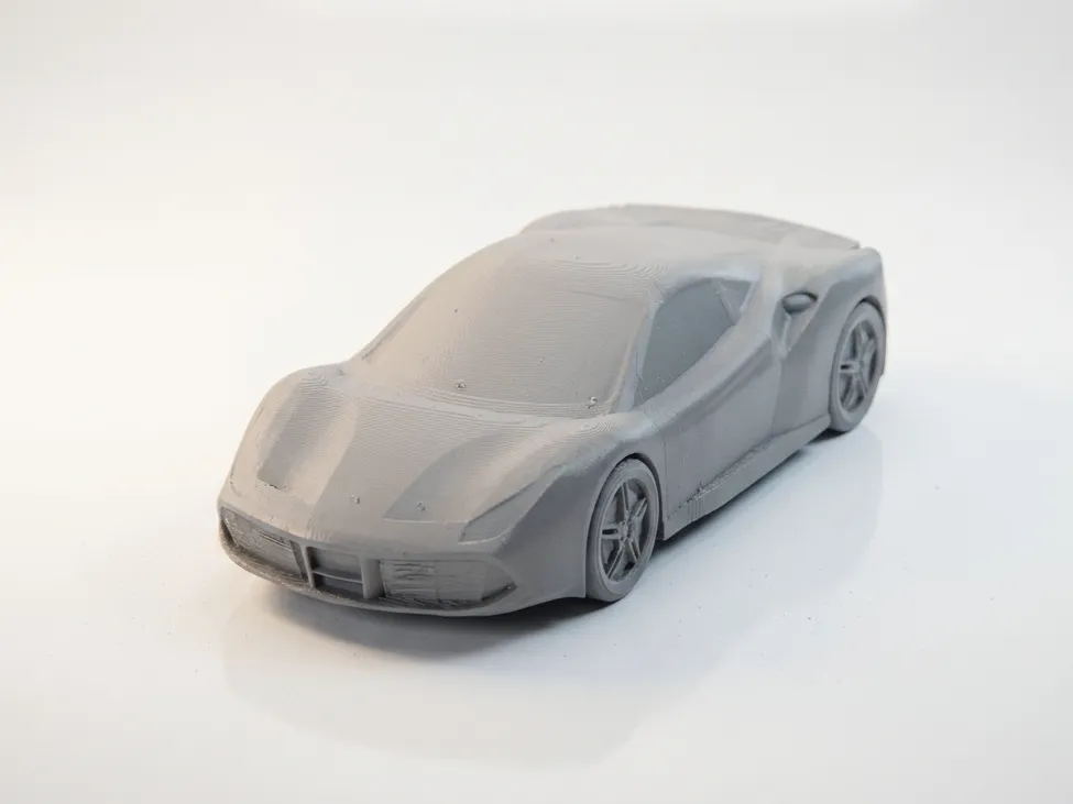 Ferrari GT 488 Modellauto | 3D-Druck Sammlerfigur - image4 Ferrari GT 488 Modellauto | 3D-Druck Sammlerfigur – Bild 4