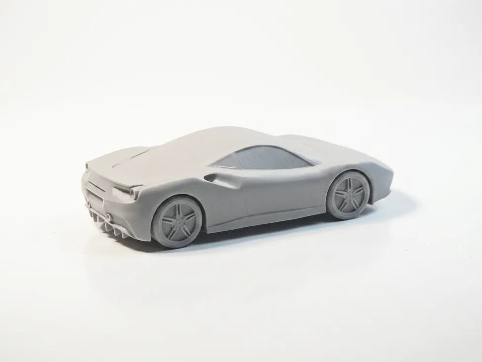 Ferrari GT 488 Modellauto | 3D-Druck Sammlerfigur - image5 Ferrari GT 488 Modellauto | 3D-Druck Sammlerfigur – Bild 5