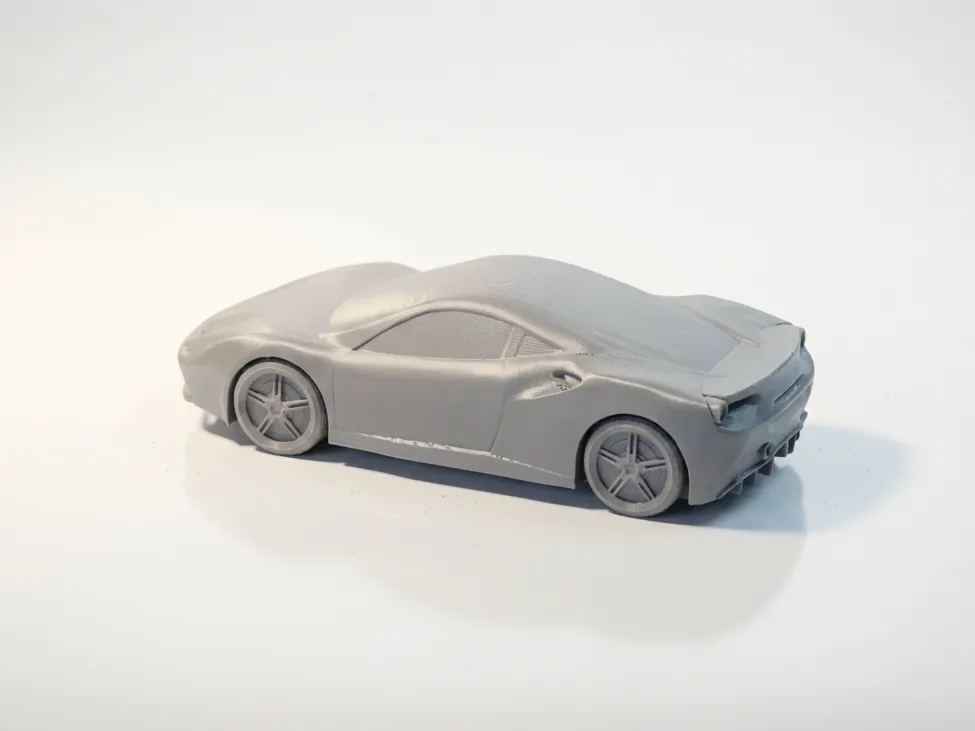 Ferrari GT 488 Modellauto | 3D-Druck Sammlerfigur - image6 Ferrari GT 488 Modellauto | 3D-Druck Sammlerfigur – Bild 6