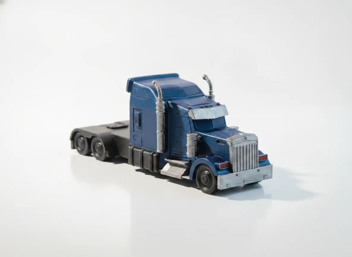 Kenworth W900 Truck Modell | Sammlerstück für Modellbau