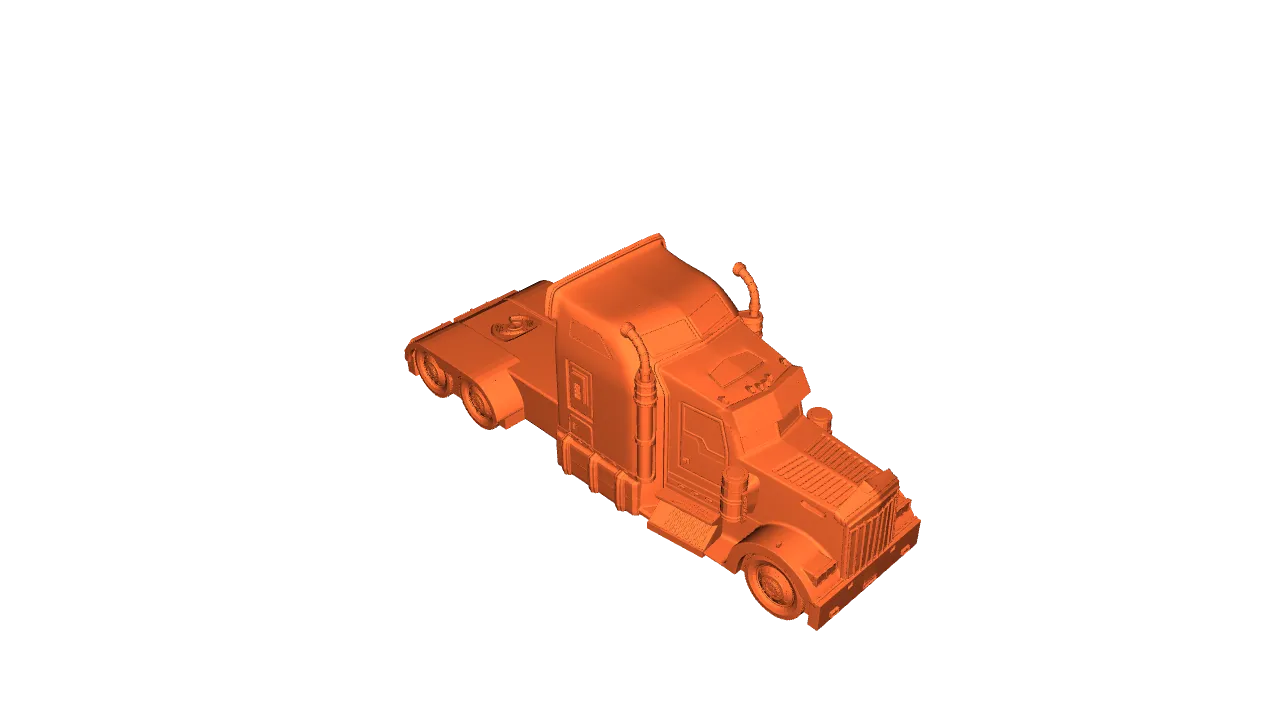 Kenworth W900 Truck Modell | Sammlerstück für Modellbau - image2 Kenworth W900 Truck Modell | Sammlerstück für Modellbau – Bild 2