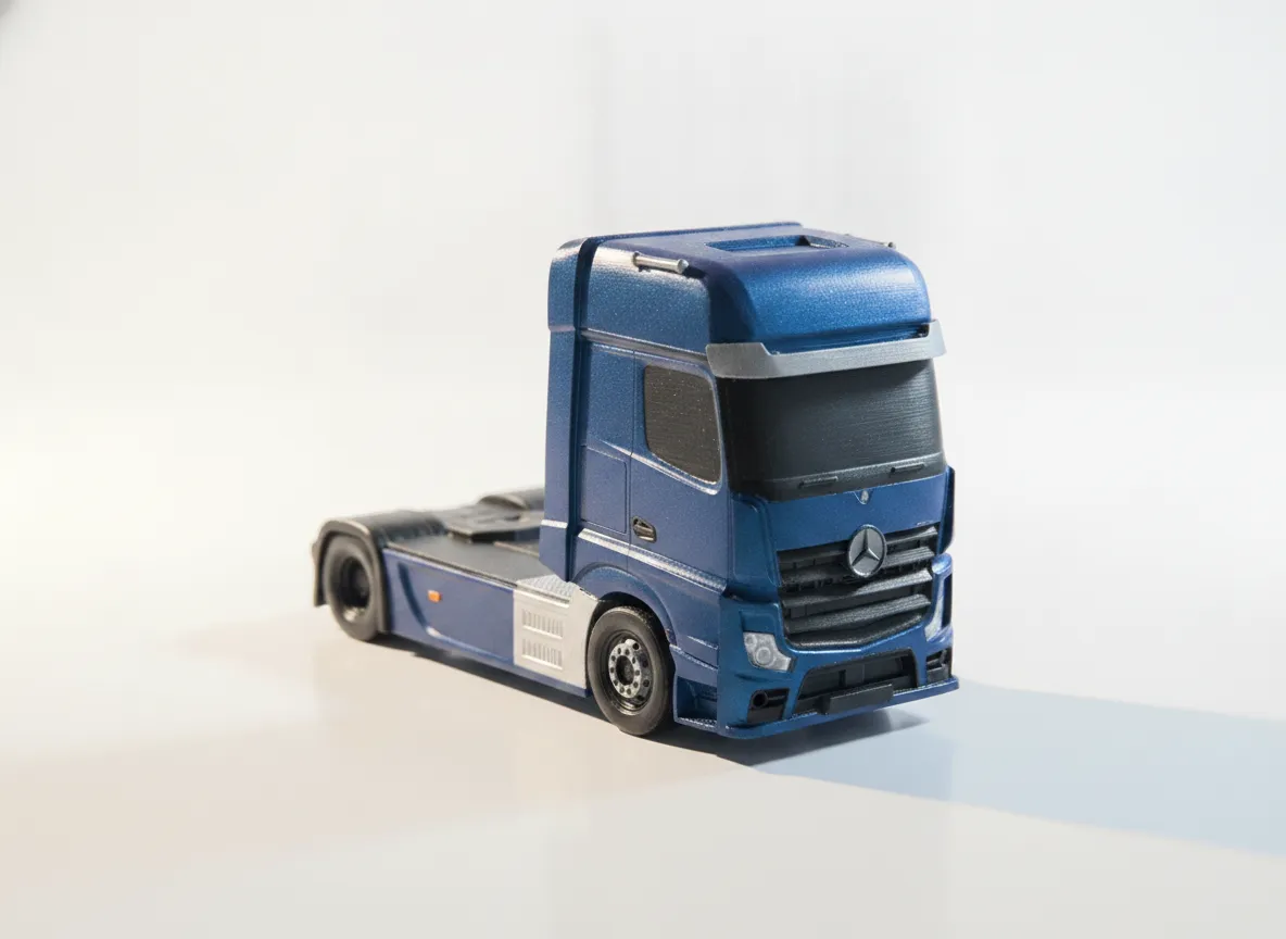 Mercedes-Benz Actros LKW Modell | Miniatur Sammlerstück
