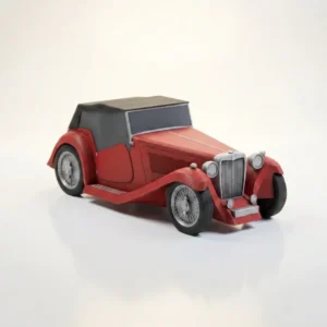 MG T-Type Oldtimer Modell | Retro Sportwagen Sammlerstück