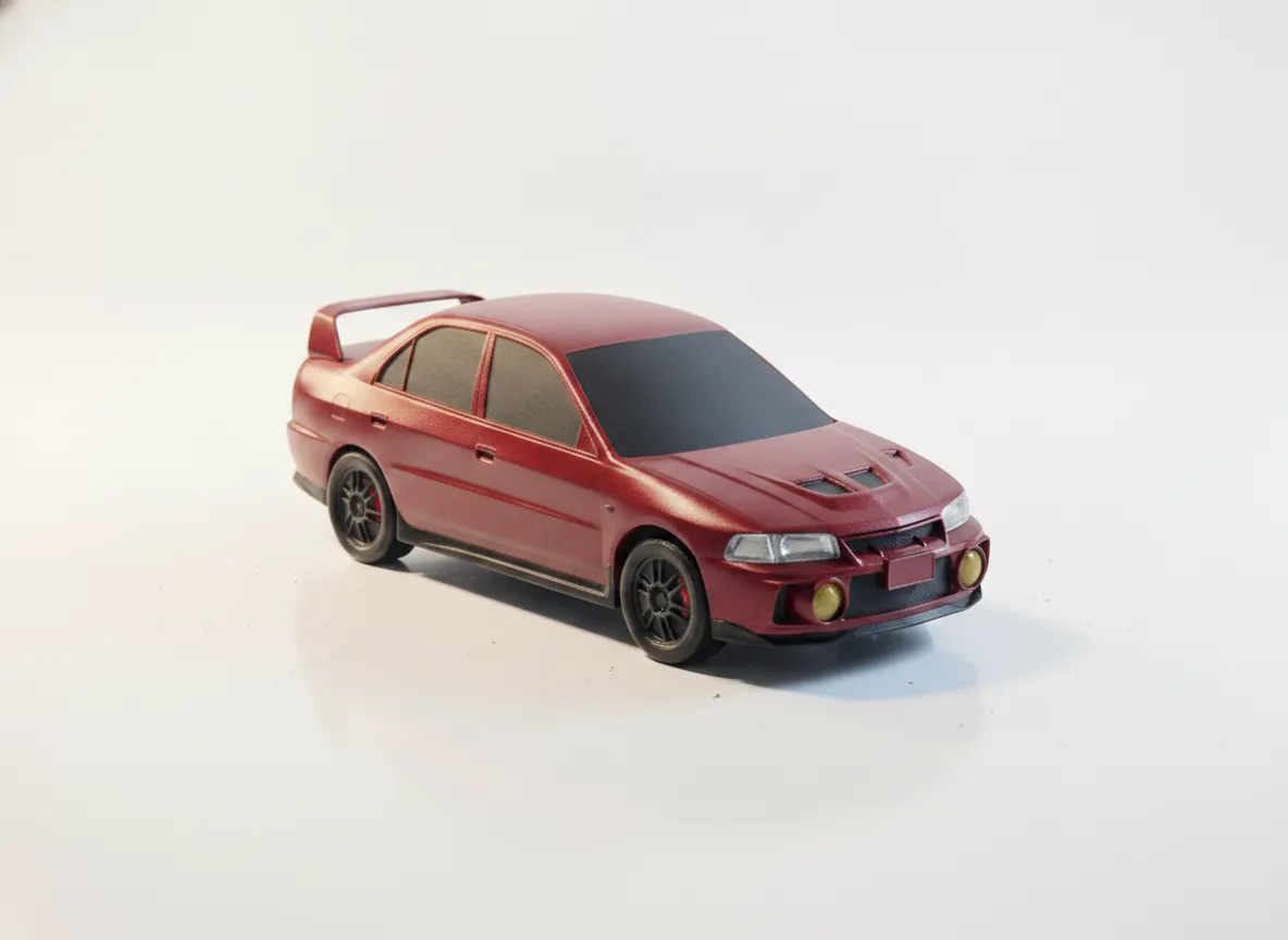 Mitsubishi Lancer Evo IV Modell | JDM Rally Legende