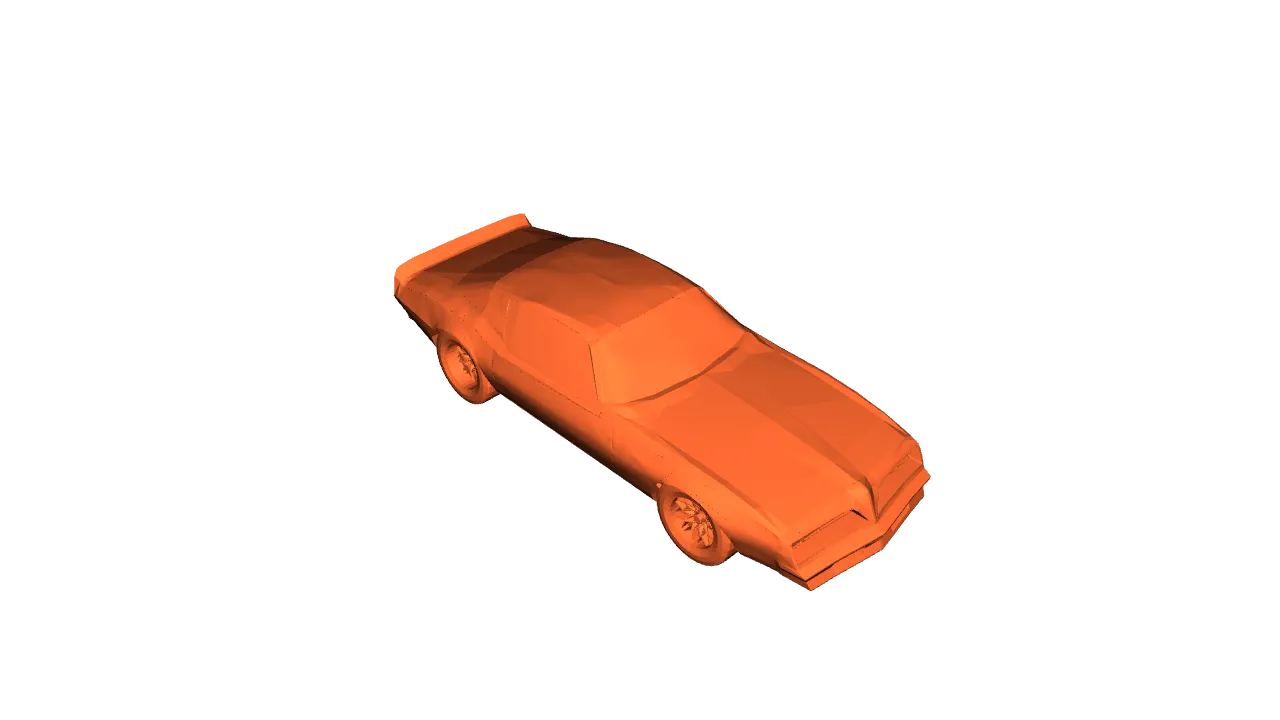 Pontiac Trans Am Miniatur | 3D-Druck Modellauto DIY - image2 Pontiac Trans Am Miniatur | 3D-Druck Modellauto DIY – Bild 2
