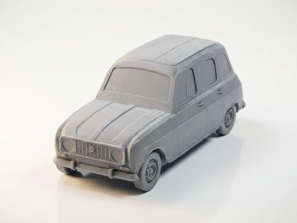Renault 4L Miniatur | 3D-gedrucktes Retro-Automodell - image4 Renault 4L Miniatur | 3D-gedrucktes Retro-Automodell – Bild 4