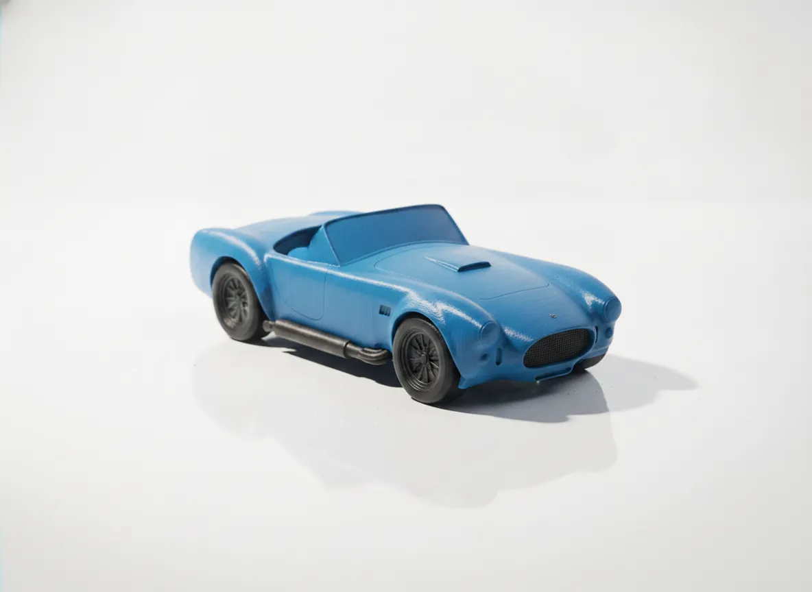 Shelby AC Cobra Modellauto | 3D-Druck Sammlerstück