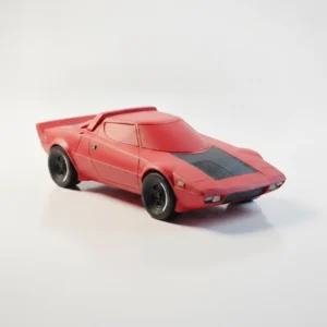Lancia Stratos Rallye Modell | 3D-Druck Sammlerstück