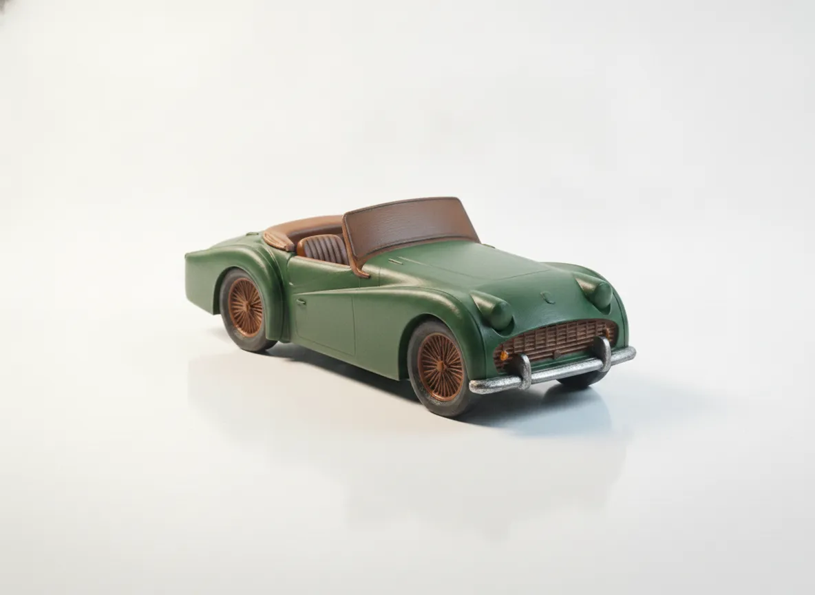 Triumph TR3 Automodell | Britischer Klassiker Sammlerfigur