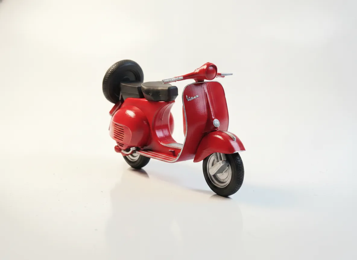 Vespa Scooter Miniatur | Retro Motorroller Modell