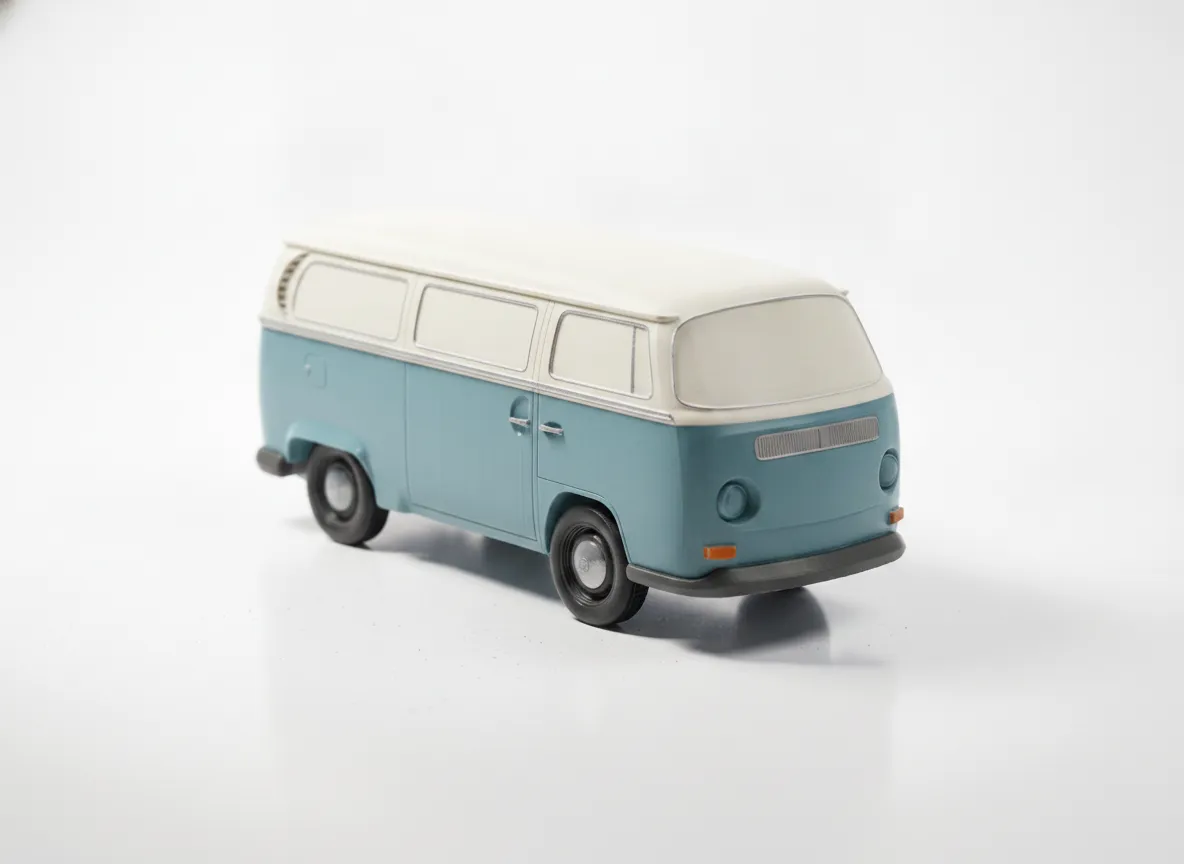 VW Kombi 1973 Modell | Retro Camper Van Sammlerstück
