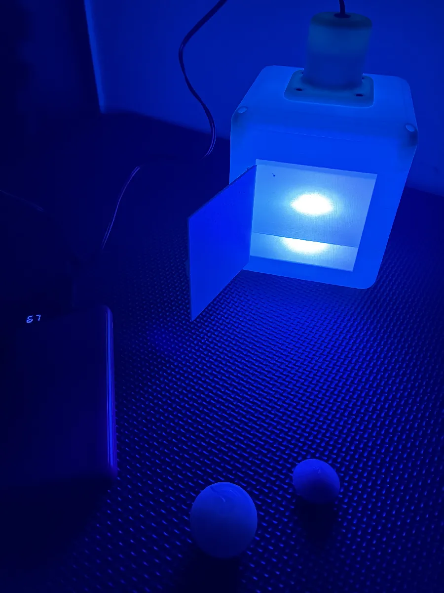 UV Light Box Ladestation | Glow-in-the-Dark Aktivator