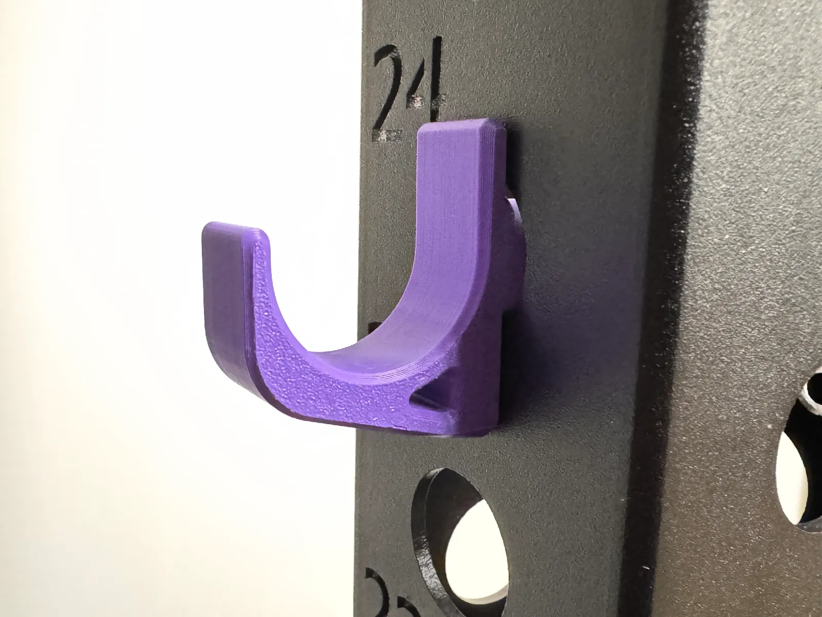 Zubehörhaken für Squat Racks 1 Zoll | Homegym Organisation