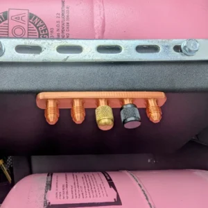 Schrader Ventilkappen Halter | Magnetischer HVAC Organizer