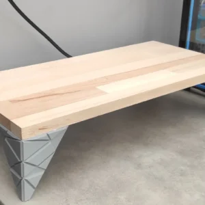 Monitorständer Fuss Low-Poly | Ergonomische Büro-Erhöhung