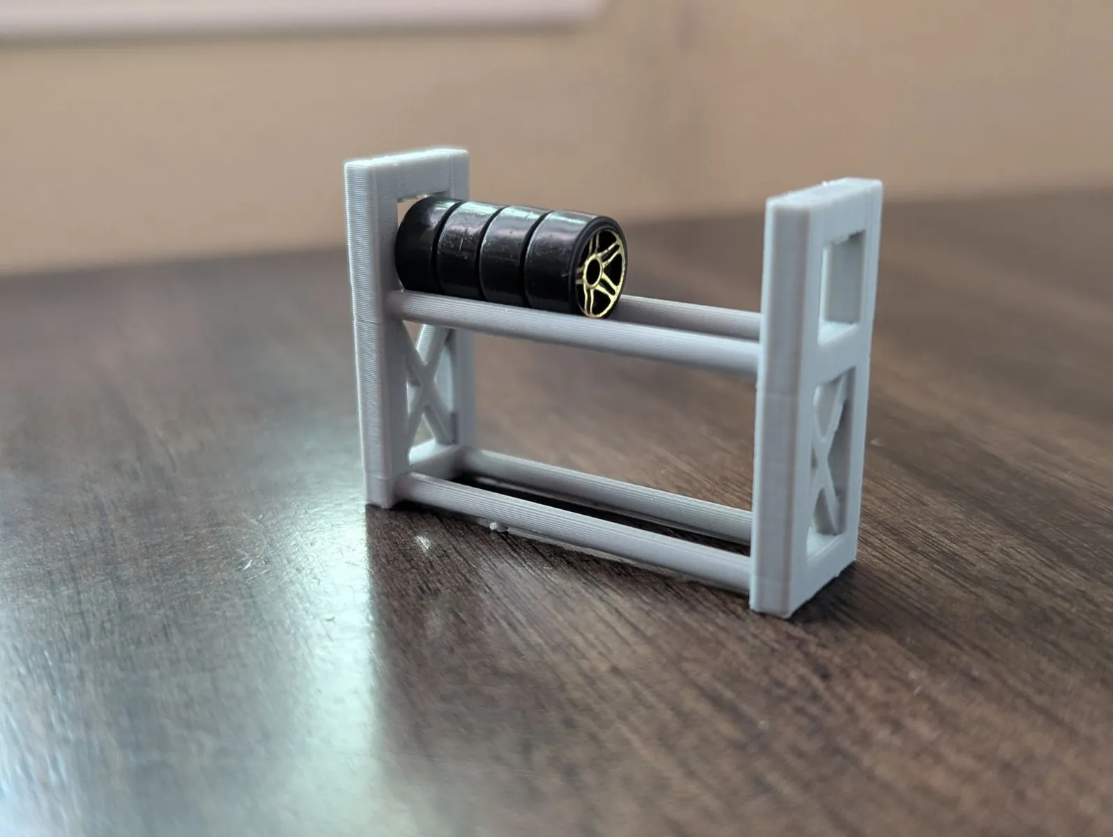 Reifenregal 1:64 Modellbau | Organizer für Modellautos