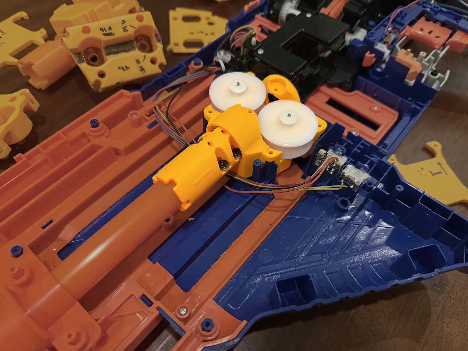 Nerf Infinus Flywheel Cage 41mm | Performance Upgrade
