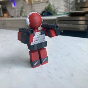 Killdroid Roboter Figur | 3D-Druck DIY Sammlerstück