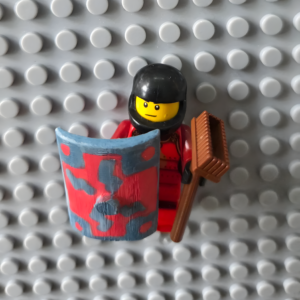 Römerschild für Minifiguren | Scutum Klemmbaustein Zubehör