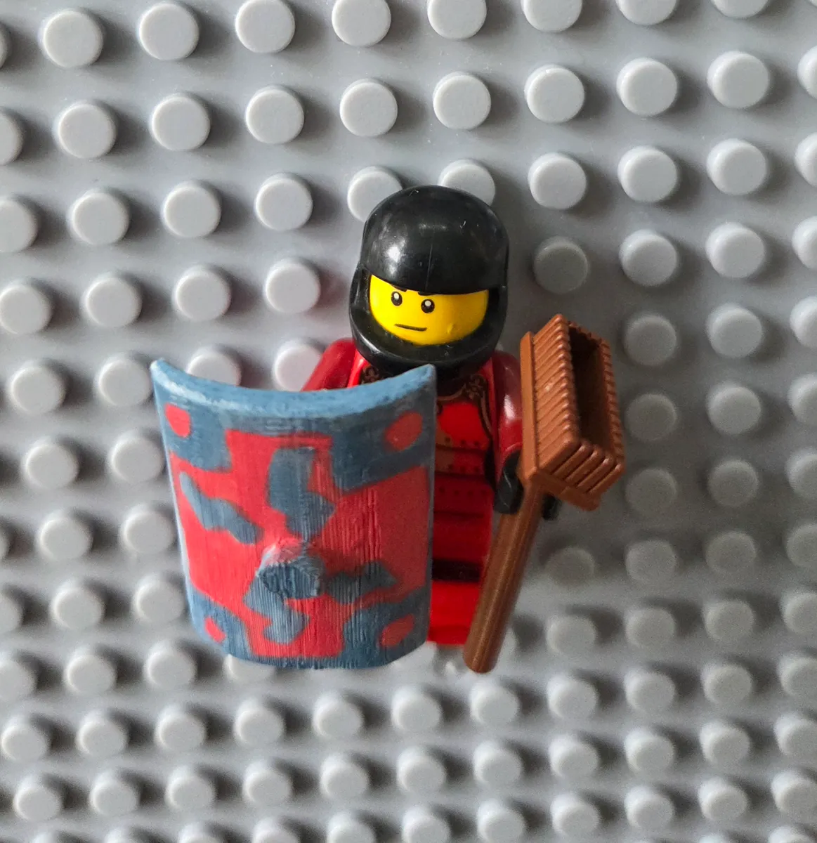 Römerschild für Minifiguren | Scutum Klemmbaustein Zubehör