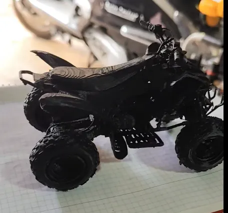 Quad Bike Beast Modell | Detaillierte Sammlerfigur - image12 Quad Bike Beast Modell | Detaillierte Sammlerfigur – Bild 4