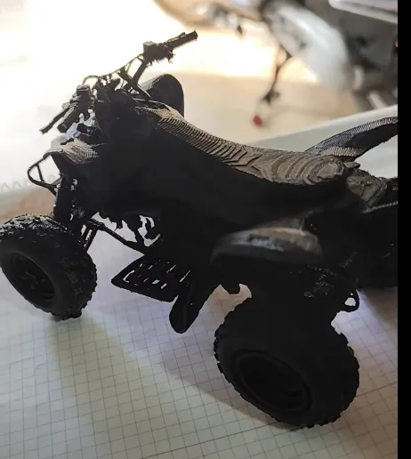 Quad Bike Beast Modell | Detaillierte Sammlerfigur - image13 Quad Bike Beast Modell | Detaillierte Sammlerfigur – Bild 5