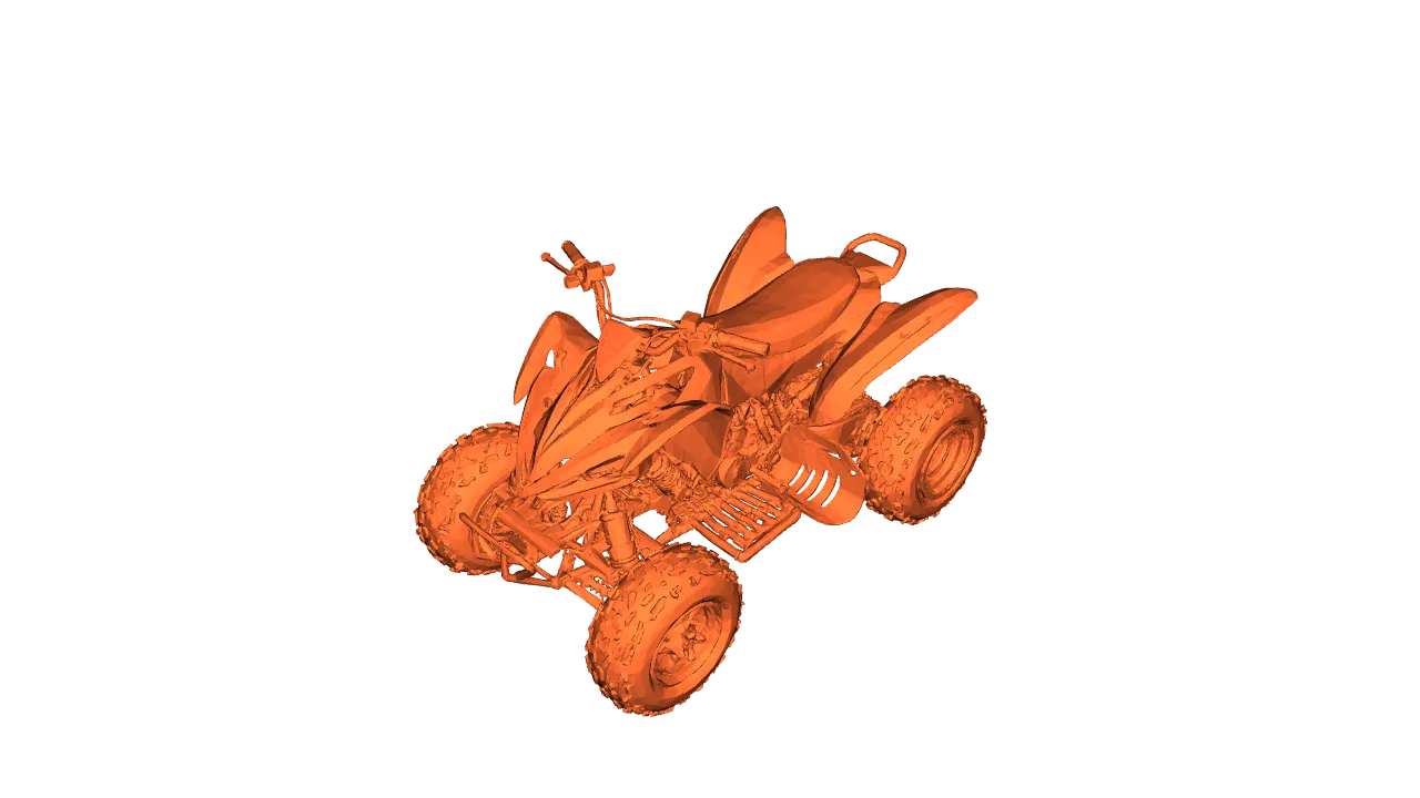 Quad Bike Beast Modell | Detaillierte Sammlerfigur - image2 Quad Bike Beast Modell | Detaillierte Sammlerfigur – Bild 8