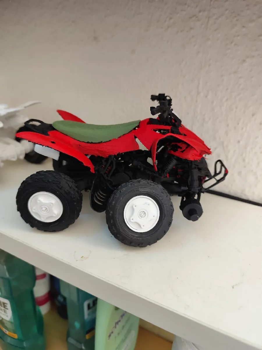 Quad Bike Beast Modell | Detaillierte Sammlerfigur - image7 Quad Bike Beast Modell | Detaillierte Sammlerfigur – Bild 13
