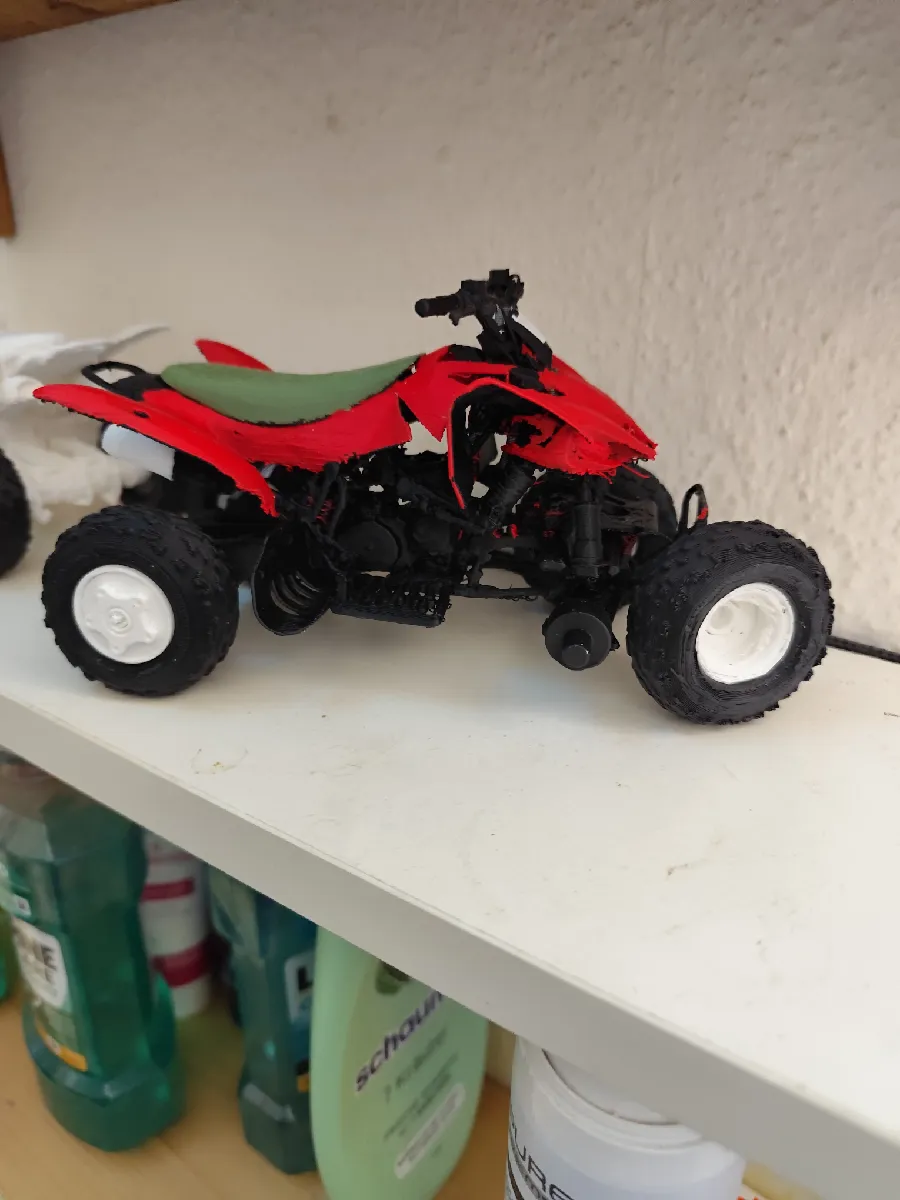 Quad Bike Beast Modell | Detaillierte Sammlerfigur - image8 Quad Bike Beast Modell | Detaillierte Sammlerfigur – Bild 14