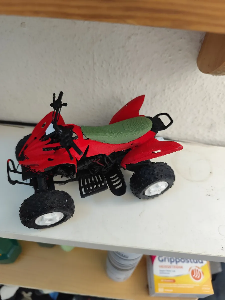 Quad Bike Beast Modell | Detaillierte Sammlerfigur - image9 Quad Bike Beast Modell | Detaillierte Sammlerfigur – Bild 15