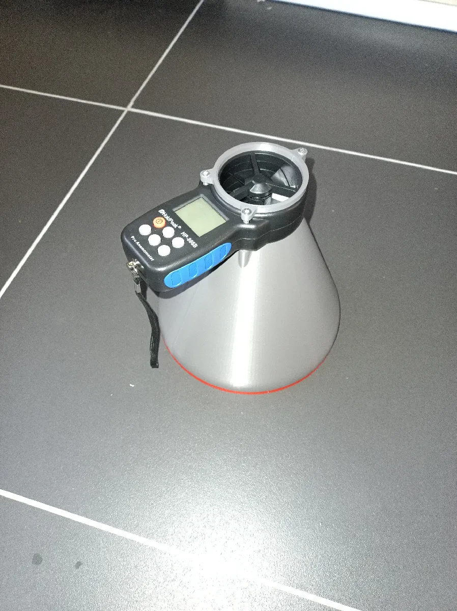 Messhaube für Anemometer HoldPeak HP-866B Luftstrom