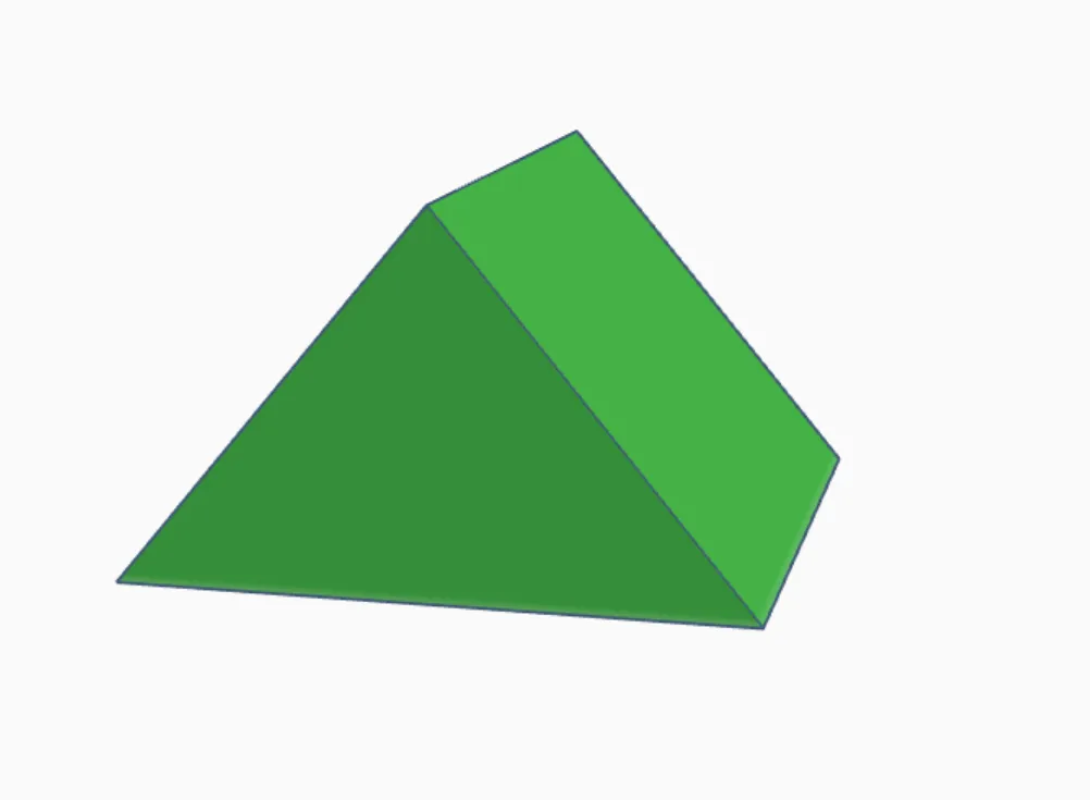 Dreiecksprisma 3D-Druck Vorlage | Geometrie & Bildung