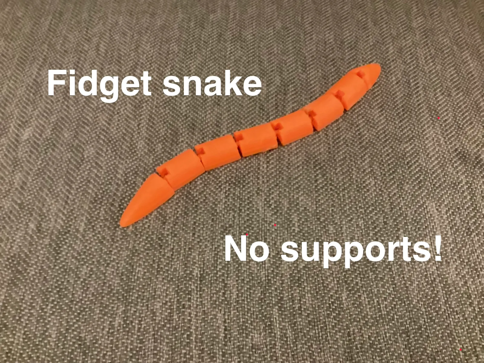 Flexible Fidget Snake | Bewegliches Anti-Stress Spielzeug