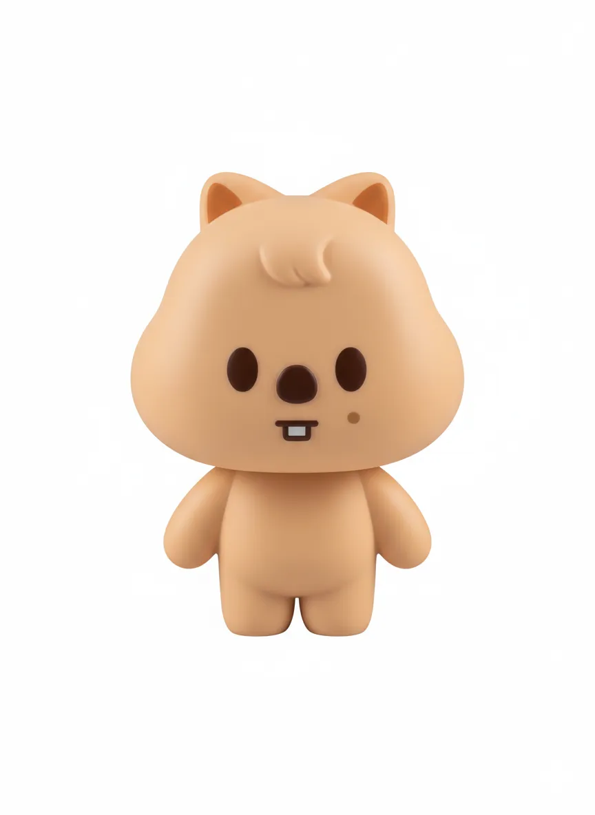 Han SKZOO Sammlerfigur | K-Pop Fankunst DIY Rohling