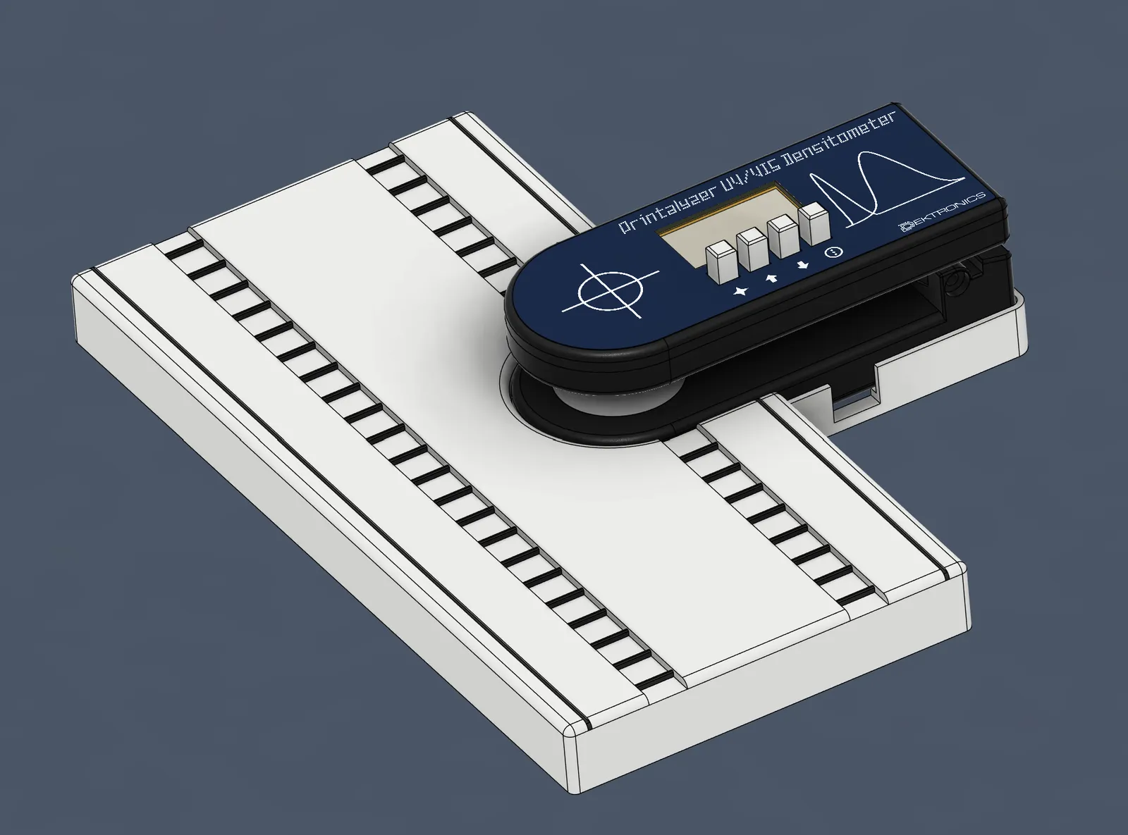 Printalyzer Densitometer Messhilfe | Stouffer Step Wedge Jig
