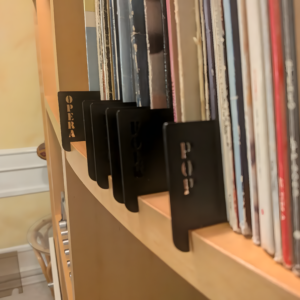Schallplatten Register | Vinyl Record Divider für Musik-Genres