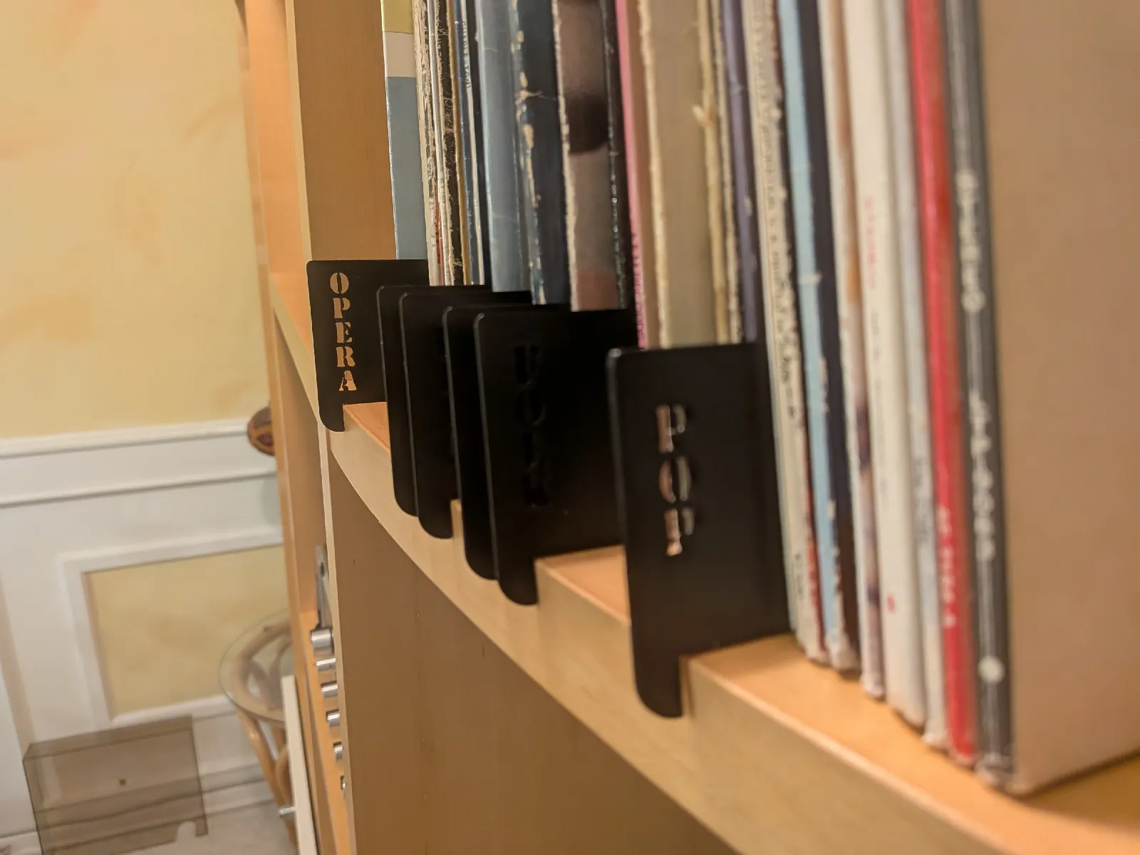 Schallplatten Register | Vinyl Record Divider für Musik-Genres