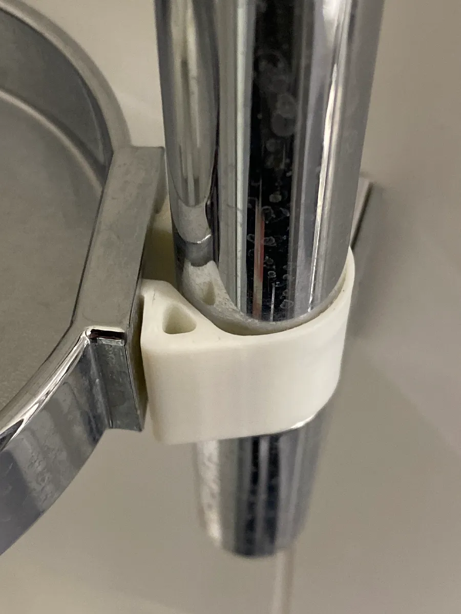 Hansgrohe Casetta'C Halterung | Ersatz-Clip Seifenschale - image3 Hansgrohe Casetta'C Halterung | Ersatz-Clip Seifenschale – Bild 3