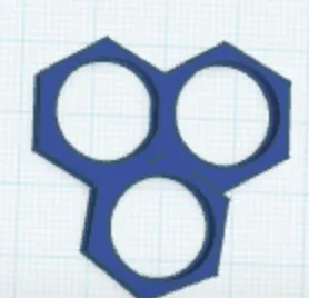 TPU Testmodell Hexagon | Kalibrierung & Stringing Test - image3 TPU Testmodell Hexagon | Kalibrierung & Stringing Test – Bild 3