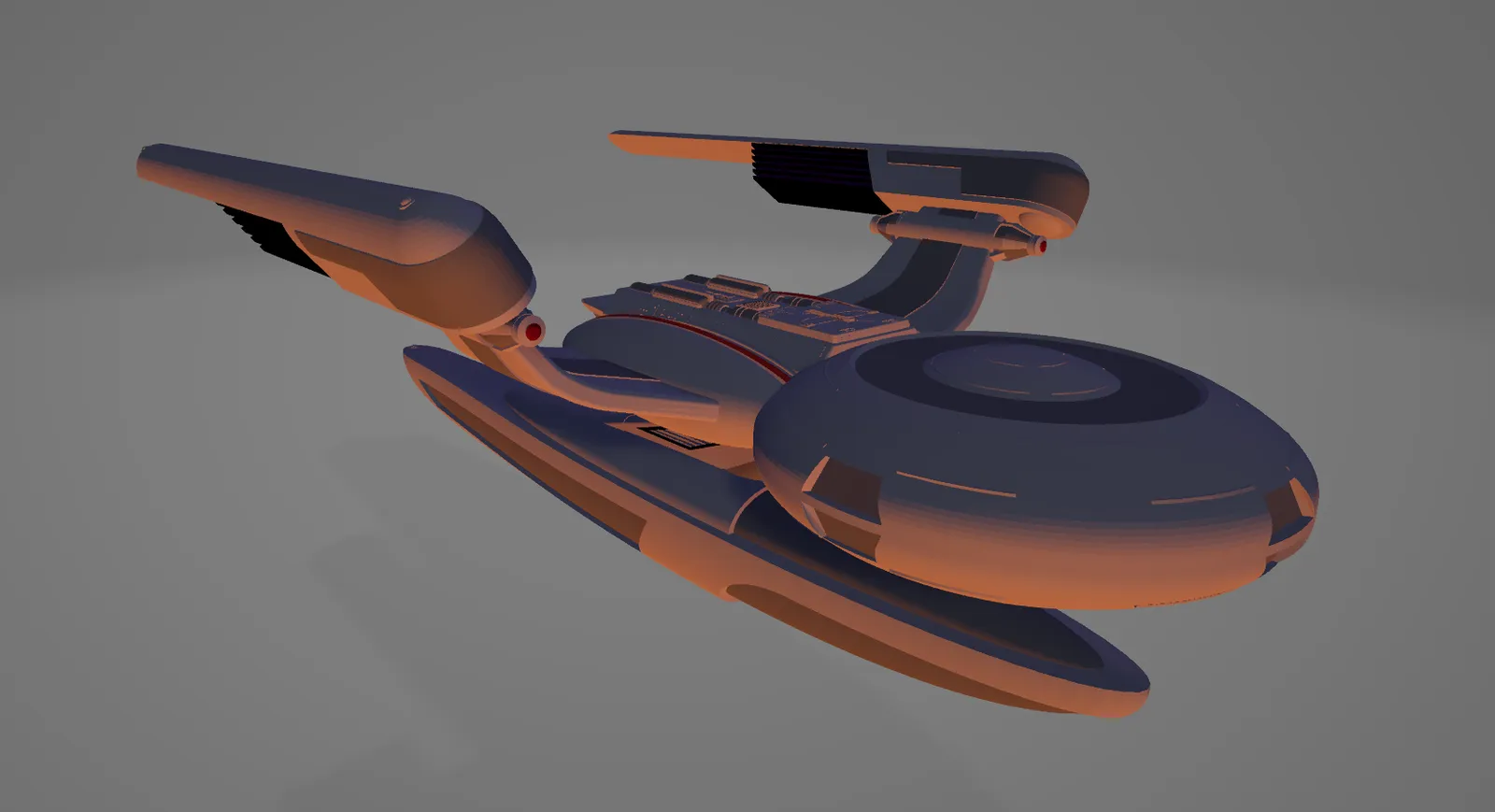 Lonomia-Class Starship Modell | Sci-Fi Sammlerfigur DIY