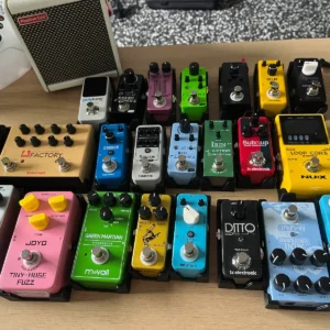 Gitarrenpedal Halterung | Stompbox Tray für Pedalboards