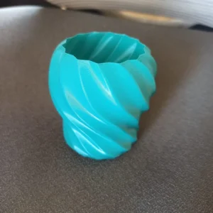 Moderne Spiral-Vase | Dekoratives Pflanzgefäss für Ihr Zuhause