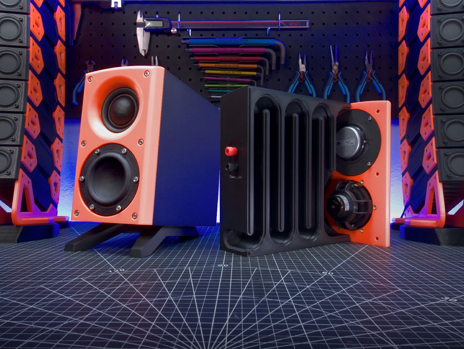 HexiBox A25 Micro Lautsprecher-Gehäuse | High-End Audio DIY